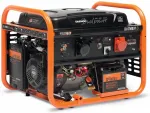 Daewoo GDA 7500DPE-3 engine-generator 6000 W 30 L Petrol Orange, Black