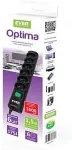 Ever OPTIMA surge protector 1.5 m (6 x UTE; 10 A; black) (T/LZ08-OPT015/0000)