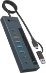 ICY BOX Raidsonic 9-in-1 hub with Power Delivery and Type-C/Type-A host connection | IB-HUB1743-CPD
