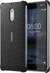 Nokia Carbon Fibre Design Case CC-802 f&uuml;r 6 onyx black