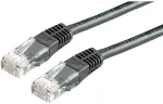 VALUE UTP Patch Cord, Cat.6 (Class E), black, 1 m