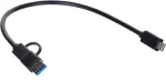 NONAME Enclosure M.2 NMVe/SATA, 10 Gbps, RGB; S1210B