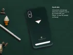 VixFox Card Slot Back Shell for Samsung S9 forest green