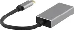 DELTACO Adapter USB-C-DisplayPort, 3840x2160, 60Hz, space gray / USBC-DP2