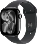 APPLE Watch Series 11 GPS 46mm Jet Black Aluminium Case with Black Sport Band - M/L