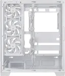 Korpus ASUS A31 PLUS TG ARGB, tower case white, tempered glass x 2