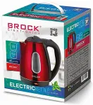 Veekeetja Brock Electronics WK 0603 RD electric kettle 1.8 L 1500 W Black, Red
