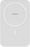 DELTACO I&scaron;orinė baterija 5000 mAh , bevielis įkrovimas, PD 20 W,magnetas,baltas / PB-Q1006 / 1903253