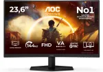 Monitor AOC C24G42FE | 24 " | Fast VA | FHD | 16:9 | 180 Hz | 0.5 ms | 1920 x 1080 pixels | 300 cd/m&sup2; | HDMI ports quantity 1 | Black