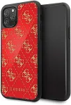 GUESS Guess GUHCN584GGPRE iPhone 11 Pro red hard case 4G Double Layer Glitter