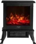 Adler Electric Fireplace | AD 7754 | Ceramic | 1800 W | Number of power levels 2 | Black