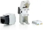 EQUIP Keystone Jack ungeschirmt Cat6 LSA Prem. wzf.8Stk sw Polybeutel