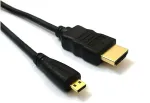Logilink HDMI-Kabel Ethernet A -> micro D St/St 2.00m bk
