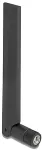 DELOCK WiFi 6E Antenne RP-SMA Stecker 3 dBi omnidirektional mit Kippgelenk schwarz
