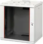 EQUIP 19" Netzwerkschrank Glast&uuml;r PM 600x450mm 12HE grau