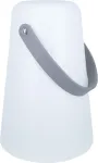 Home4you LED-latern WINGS DORIS D14xH20,5cm valge, taimer 6h