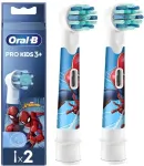 Oral-B BRAUN el.zobu birstes uzgalis Spidermann 3+ (bērnu), 2 gab.