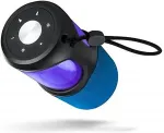 Xblitz GLOW Stereo portable speaker Black, Blue 10 W