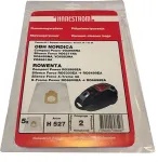 NORDIC QUALI Dustbags ty TEFAL ROWENTA 5pcs / 4380002