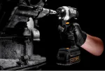 Dewalt cordless impact wrench DCF85ME2GT, 18V, 1/4", in McLaren design (grey/black, 2x POWERSTACK Li-Ion battery 1.7 Ah, in T STAK box)