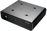 Korpus AKASA Euler S Fanless Thin-Mini-ITX Geh&auml;use, OEM - schwarz (A-ITX10-M1B)