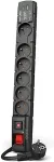 UPS Acar W2436 surge protector Black 6 AC outlet(s) 230 V 1.5 m