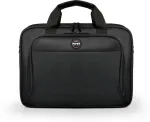 Port Designs | HANOI II CLAMSHELL | 105064 | Fits up to size 15.6 " | Messenger - Briefcase | Shoulder strap | Black