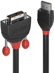 Lindy HDMI an DVI-D Single Link Kabel Black Line 10m