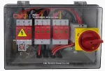 NONAME PV Combiner Box, DC 3in-3out, IP66