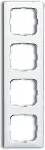 BUSCH-JAEGER BUSCH JAEGER BJ 2514-214K-102 Rahmen 4f linear Reflex SI alpinwei&szlig;