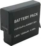 GOPRO AHDBT-501 Battery, 1260mAh