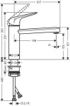 Hansgrohe Focus M42, 71806800