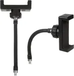 Maclean MCE610 10" 12W LED Ring Light with Tripod Stand and Bluetooth Shutter 3 Colours 10 brightness levels 10% -100% Adjustable brightness 160 LED Smartphone Holder lighting light