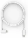 COMPULOCKS 6FT USB-C MALE TO 90 DEGREE LIGHTNING CHG CBL RIGHT ANGLE WH