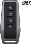 IGET SECURITY EP5 - remote control (key fob) for M5 alarm, battery life up to 5 years