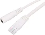 Extralink - str&oslash;mtilf&oslash;rsel + PoE splitter