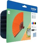 Tooner Brother LC-129XLVALBP ink cartridge 4 pc(s) Original Black, Cyan, Maroon, Yellow