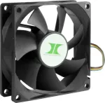 Inter-Tech L&uuml;fter 80*80*25 IPC Fan Set 4xL&uuml;fter 80mm, schw.