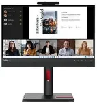 Monitor Lenovo ThinkCentre Tiny-In-One 22 Gen 5 computer 54.6 cm (21.5") 1920 x 1080 pixels Full HD LED Black