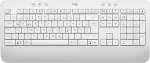 Klaviatuur Logitech Signature K650 (white, DE layout, Logi Bolt, Bluetooth, for Windows/macOS/Chrome OS/Linux/iPadOS/Android)