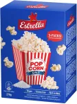 Estrella Mikropopkorn soolaga (3x90g), 2 tk