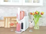 UNOLD slush ice cream maker SUSI white, for 1,500ml slush, 220 watt compressor