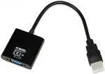 IBOX IAHV01 video cable adapter HDMI Type A (Standard) VGA (D-Sub) Black