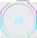 Lian LI Uni Fan TL LCD Computer case, Processor 14 cm White 1 pc(s)