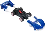 JAKKS SONIC 6,5 cm figuur tagasit&otilde;mmatava autoga