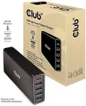 Club 3D Club3D Schnellladeger&auml;t 1xUSB Typ C, 4xUSB Typ A, PD 111W retail