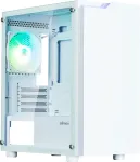Korpus Zalman T4 Plus White Mini Tower Case, 120mm ARGB Fan x1