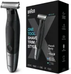 Braun Series X XT5200 Face + Body + Travel, beard trimmer (black/silver)