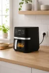 BROCK DAF 6501 G Air Fryer 6,5L 1800W, Grey