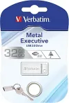 M&auml;lukaart VERBATIM Metal Executive 32GB USB 2.0 silver
